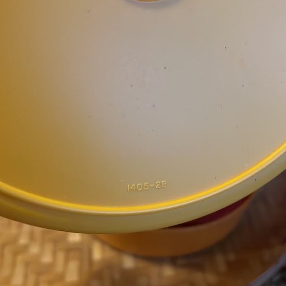 Vintage Tupperware Harvest set of bowl and cups - Picture 7 of 16